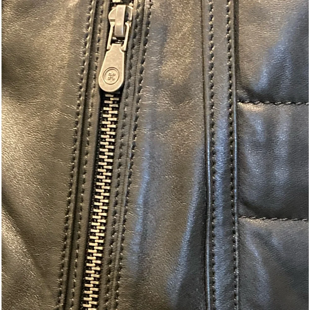 NWT Pino by Pinoporte Dino Leather Bomber Jacket - Sz M